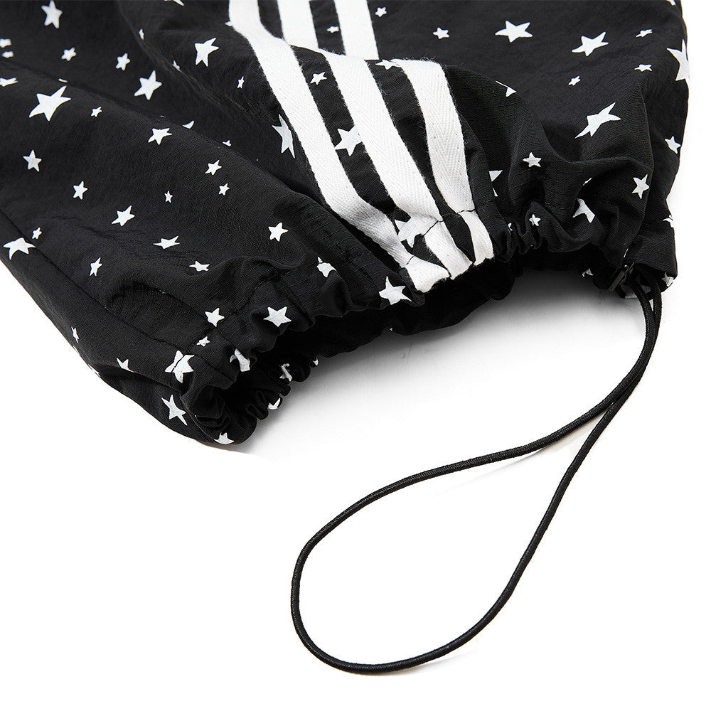 Copy of Starry Sky Three Bar Wide Leg Curved Knife Pants