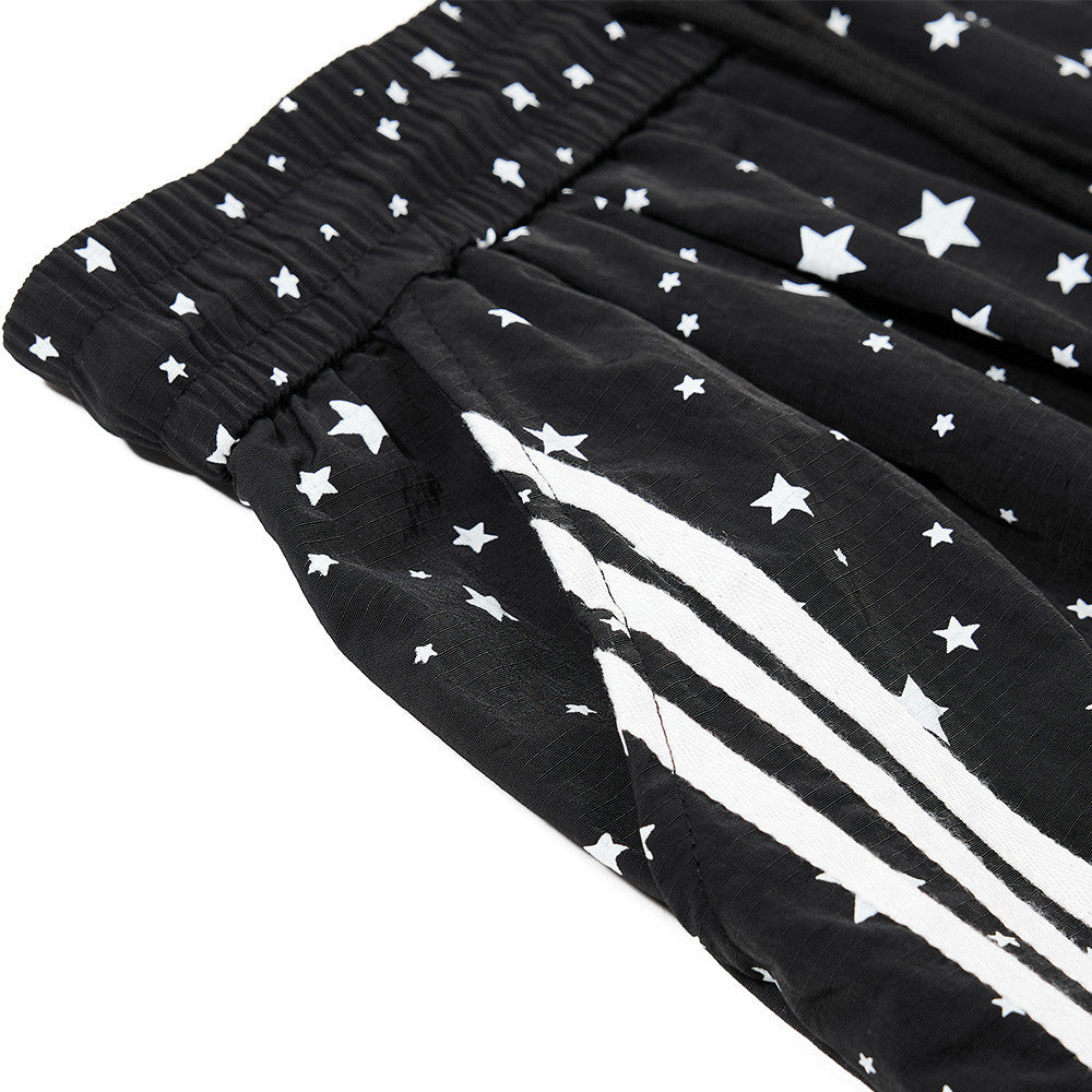 Copy of Starry Sky Three Bar Wide Leg Curved Knife Pants