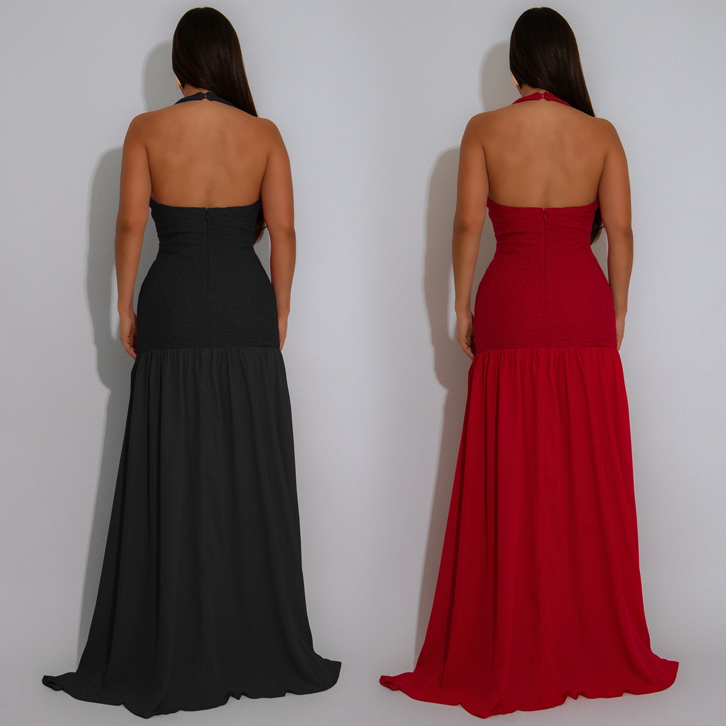 Fashion Sexy Cut-Out Halter Backless Dress for Women  Style New Arrival
